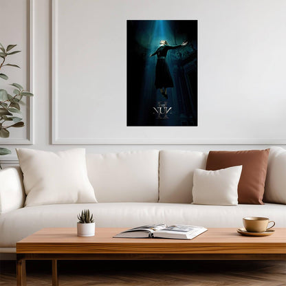 The Nun II Movie Poster | Sister Irene Levitating in a Church - Movies & TV Poster