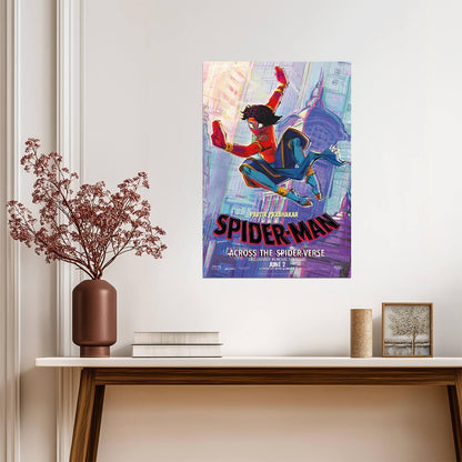 Spider-Man Across the Spider-Verse Movie Poster | Pavitr Prabhakar - Movies & TV Poster