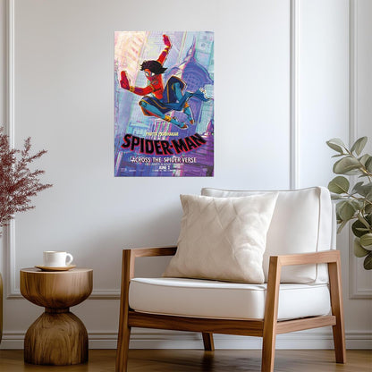 Spider-Man Across the Spider-Verse Movie Poster | Pavitr Prabhakar - Movies & TV Poster