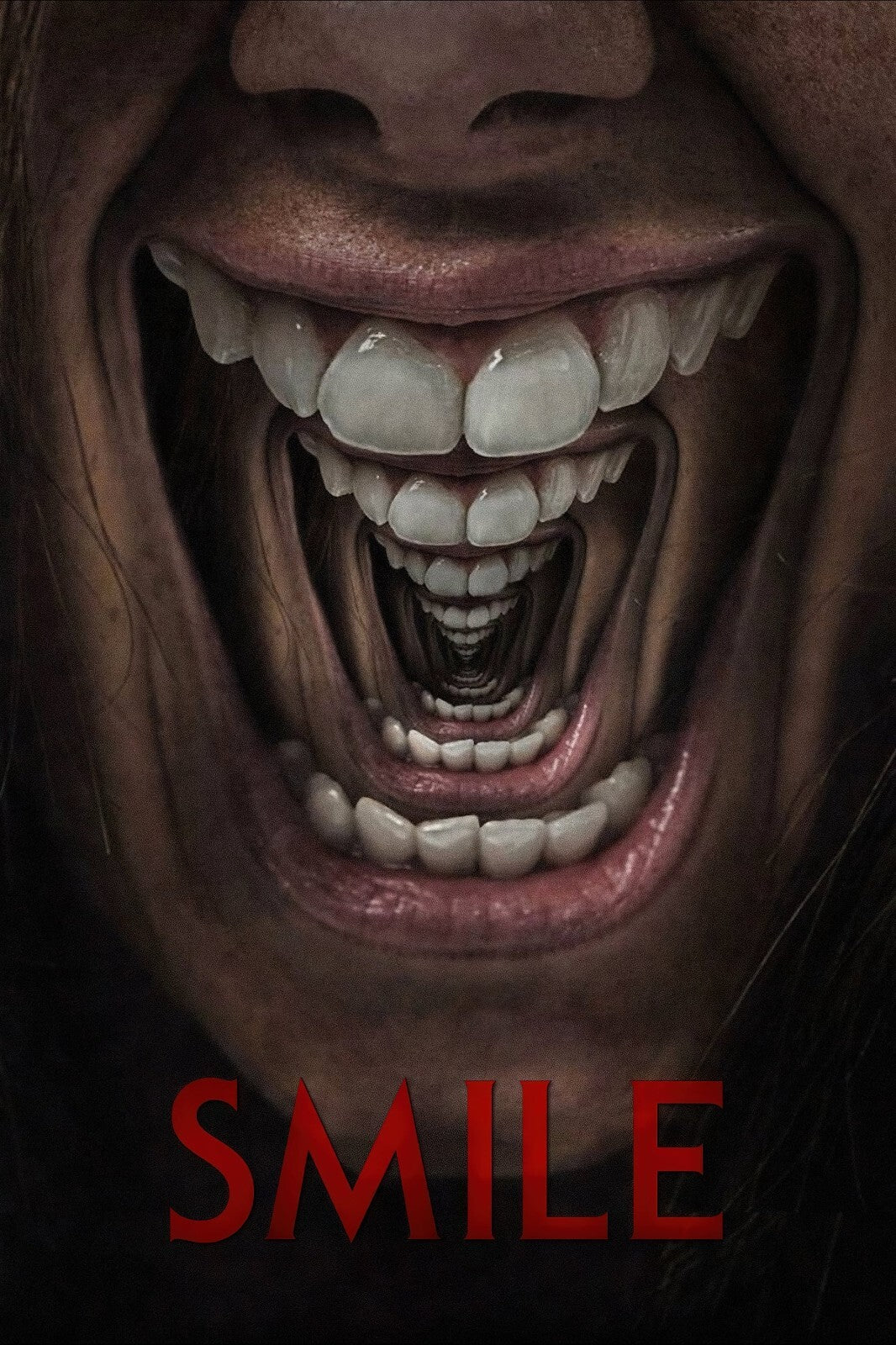 Smile 2022 Movie Poster | Screaming Mouth Within a Grin - Movies & TV Poster