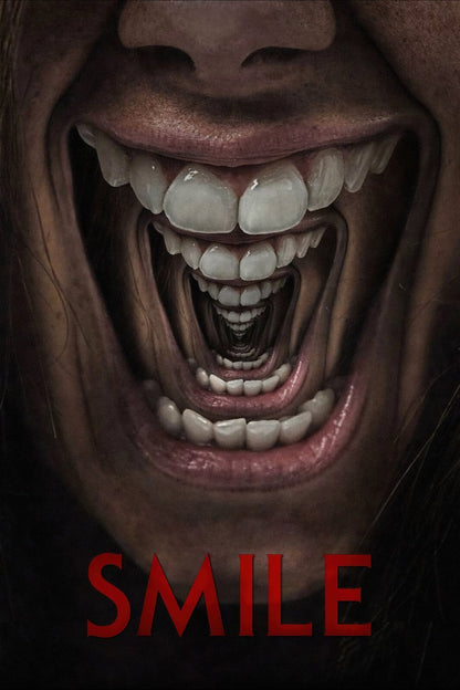 Smile 2022 Movie Poster | Screaming Mouth Within a Grin - Movies & TV Poster