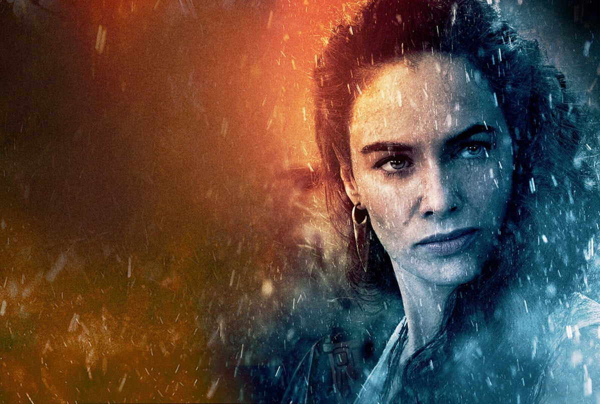 300: Rise of an Empire Poster | Eva Green as Artemisia | Fire and Water Portrait - Movies & TV Poster