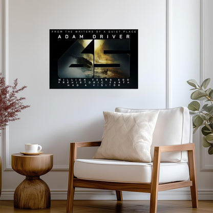 65 Dinosaur Poster | Sci-Fi Movie Graphic Print - Movies & TV Poster