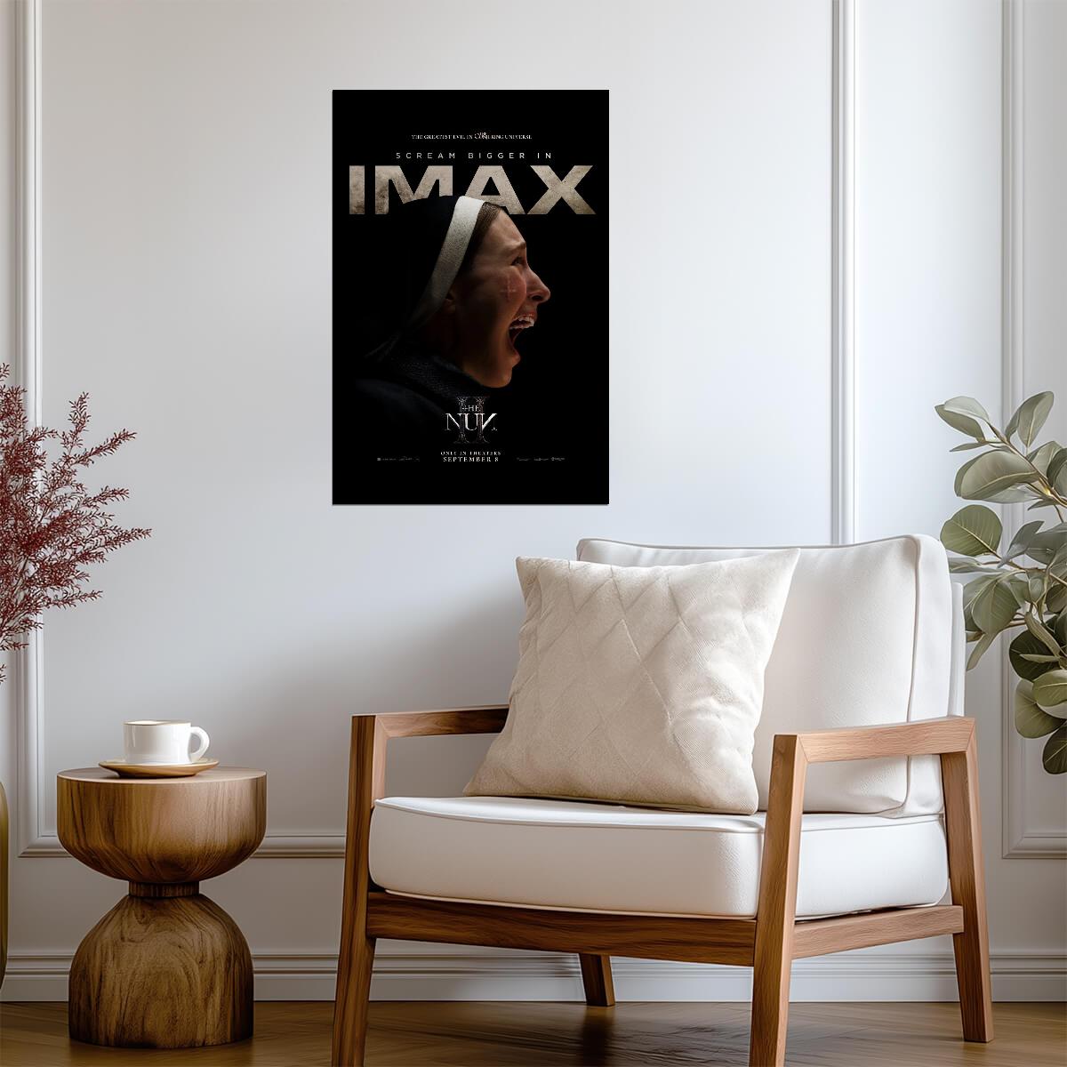 The Nun II Movie Poster | Sister Irene Screaming - Movies & TV Poster