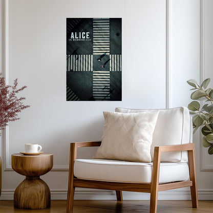 Alice in Borderland Poster | Crosswalk Scene | Minimalist Series Print - Movies & TV Poster