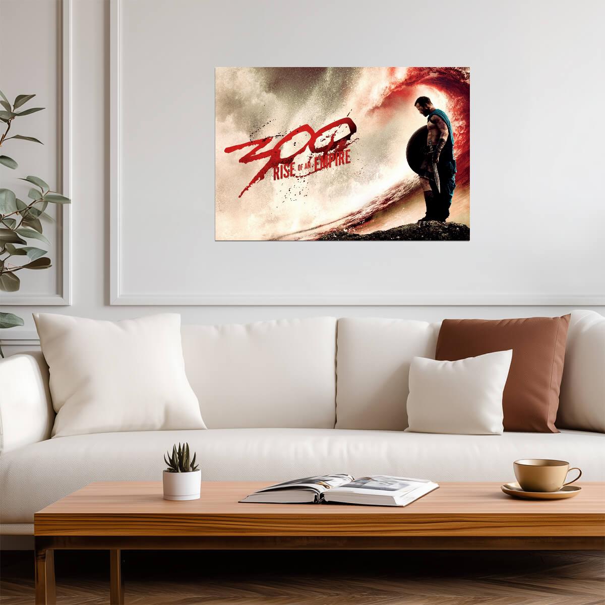 300: Rise of an Empire Poster | Themistocles Battle Portrait - Movies & TV Poster