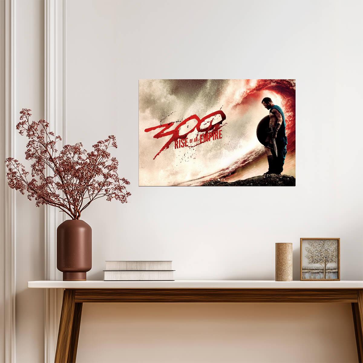 300: Rise of an Empire Poster | Themistocles Battle Portrait - Movies & TV Poster