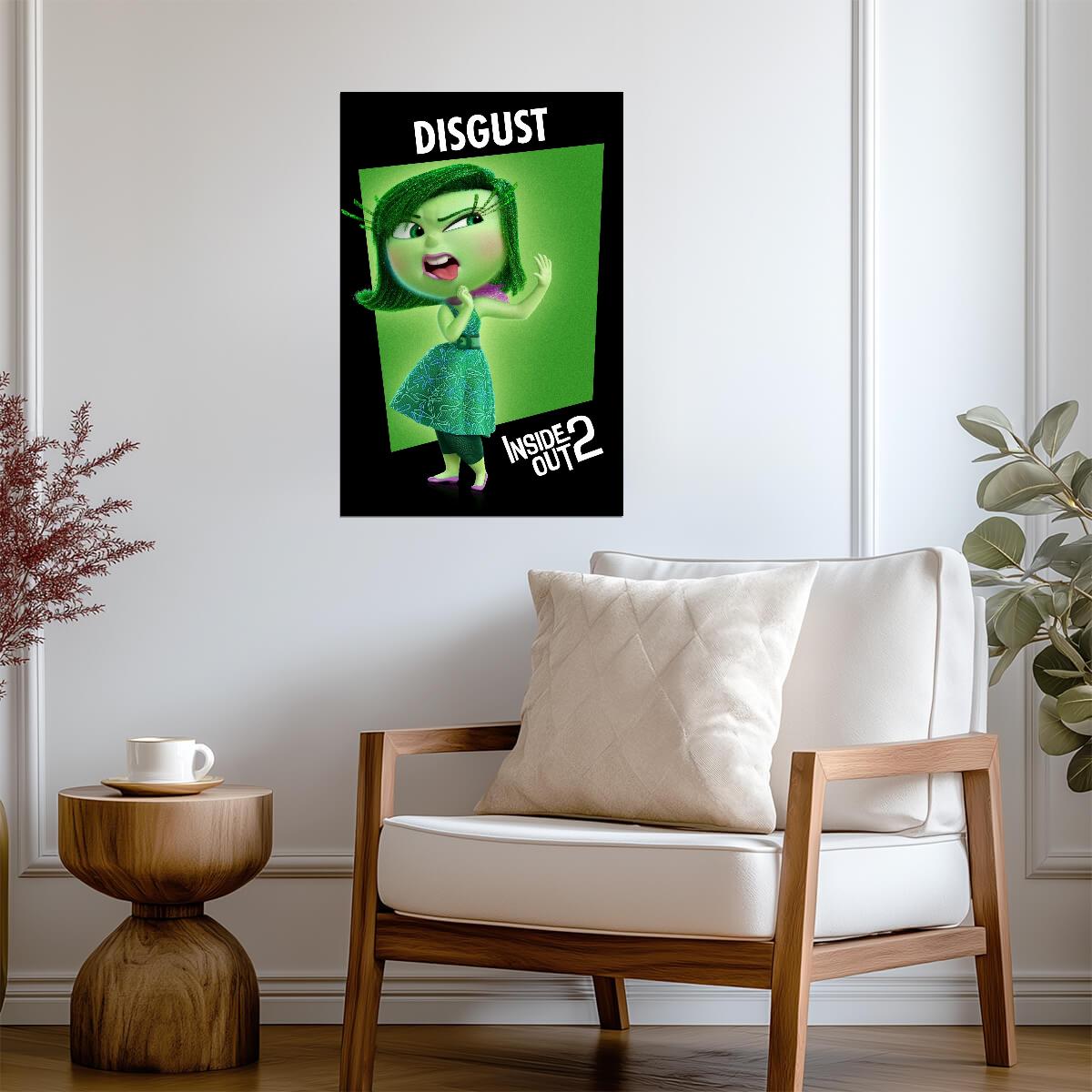 Inside Out 2 Movie Poster | Disgust - Movies & TV Poster