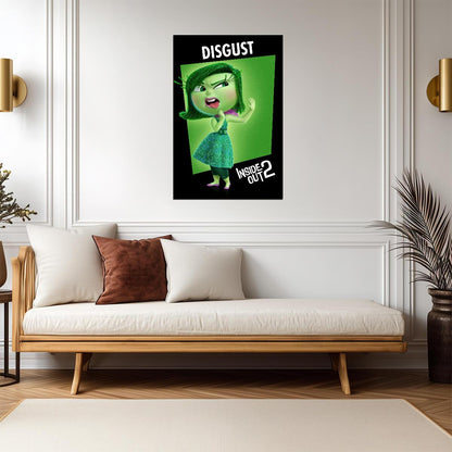 Inside Out 2 Movie Poster | Disgust - Movies & TV Poster