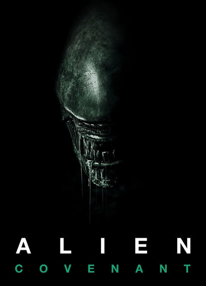 Alien Covenant Horror Movie Poster | Xenomorph in Shadow - Movies & TV Poster