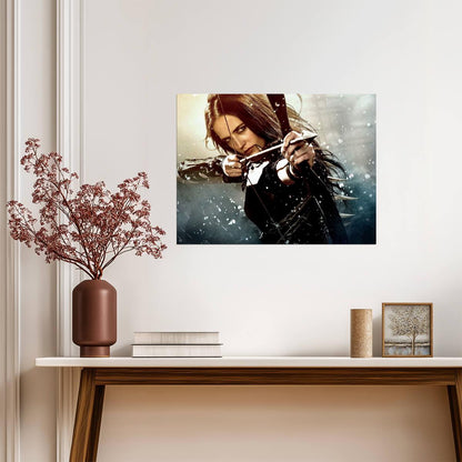 300: Rise of an Empire Poster | Eva Green as Artemisia | Bow and Arrow Scene - Movies & TV Poster