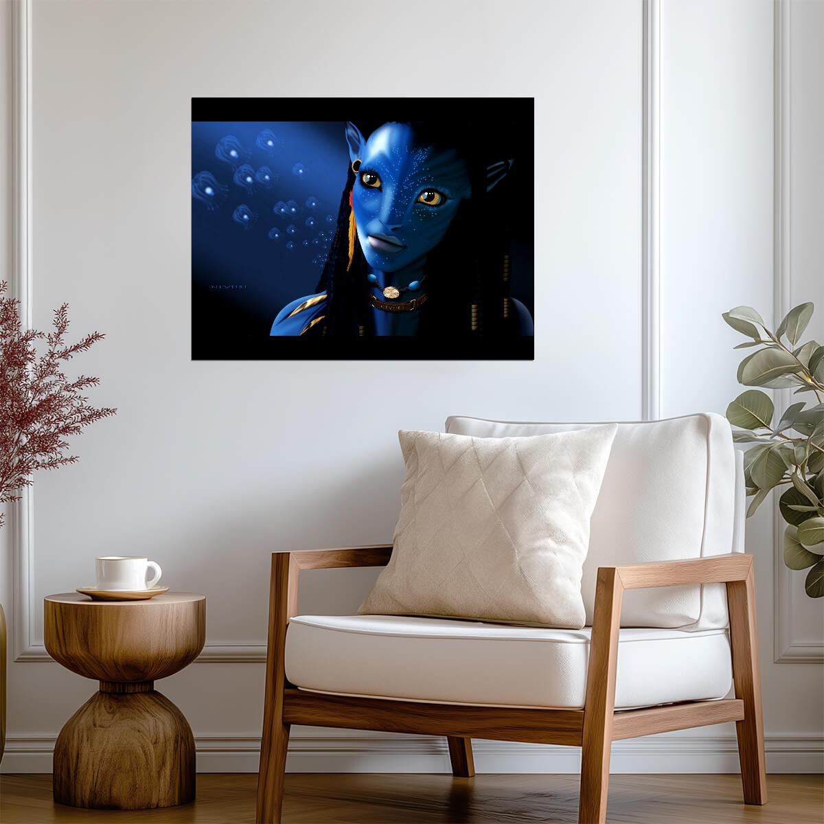 Avatar 2009 Movie Poster | Neytiri and the Woodsprites - Movies & TV Poster