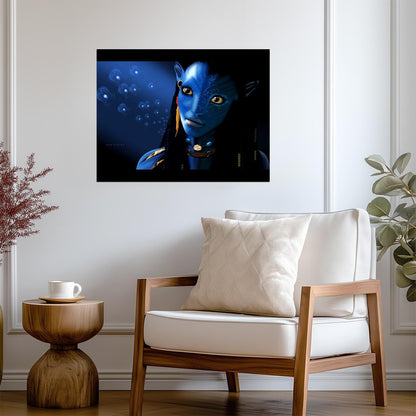 Avatar 2009 Movie Poster | Neytiri and the Woodsprites - Movies & TV Poster