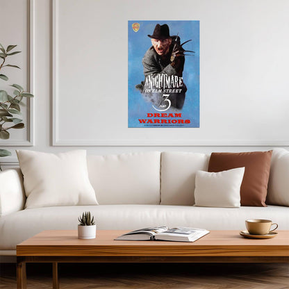A Nightmare on Elm Street 3: Dream Warriors Poster | Freddy Portrait - Movies & TV Poster