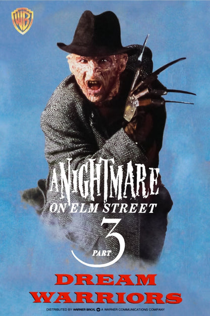 A Nightmare on Elm Street 3: Dream Warriors Poster | Freddy Portrait - Movies & TV Poster