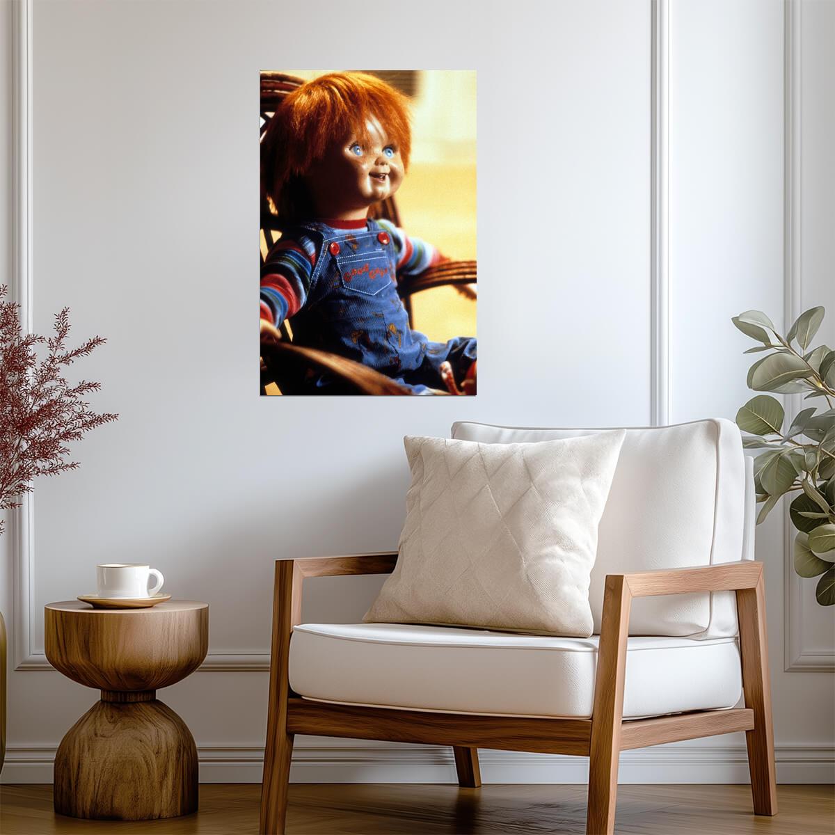 Child's Play 1988 Movie Poster | Good Guys Doll Photo Portrait - Movies & TV Poster
