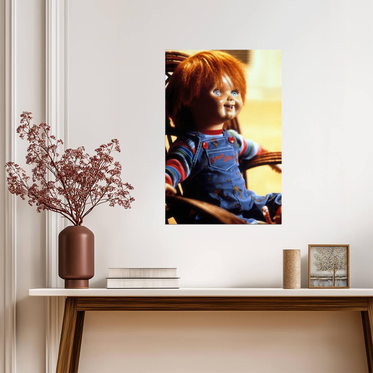 Child's Play 1988 Movie Poster | Good Guys Doll Photo Portrait - Movies & TV Poster