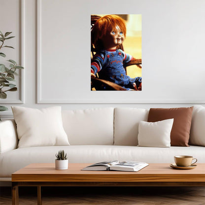 Child's Play 1988 Movie Poster | Good Guys Doll Photo Portrait - Movies & TV Poster