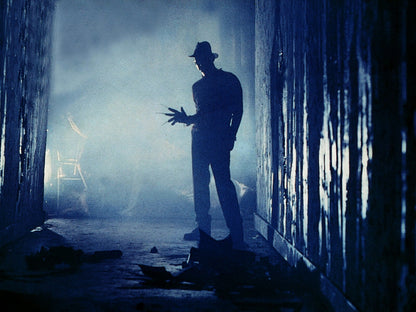 Freddy Krueger Poster | Blue Alley Nightmare on Elm Street Print - Movies & TV Poster
