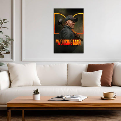 A Working Man 2025 Movie Poster | Jason Statham Profile - Movies & TV Poster