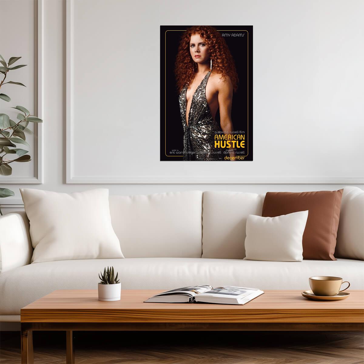 American Hustle Movie Poster | Amy Adams as Sydney Prosser - Movies & TV Poster