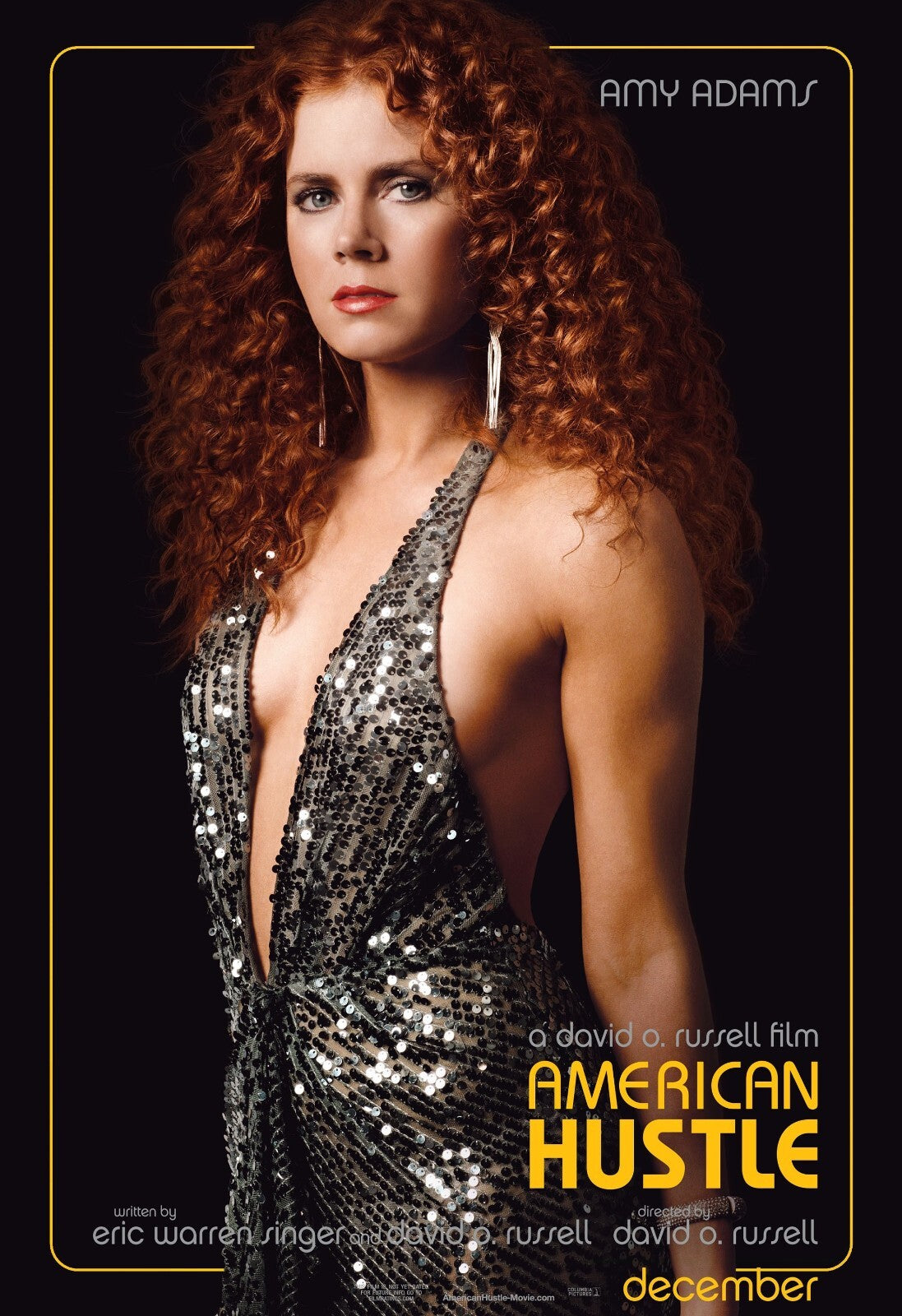 American Hustle Movie Poster | Amy Adams as Sydney Prosser - Movies & TV Poster