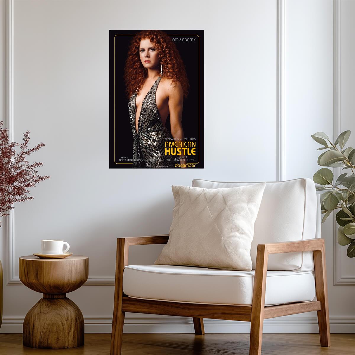 American Hustle Movie Poster | Amy Adams as Sydney Prosser - Movies & TV Poster