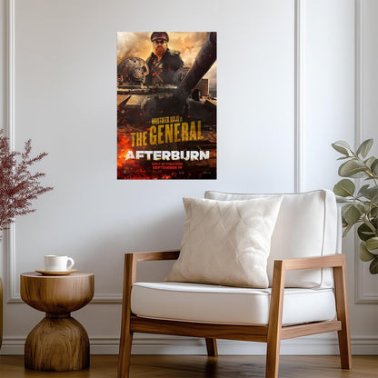 Afterburn 2025 Movie Poster | Kristofer Hivju as the General - Movies & TV Poster
