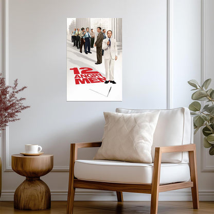 12 Angry Men Courthouse Poster | Jury Cast Print - Movies & TV Poster