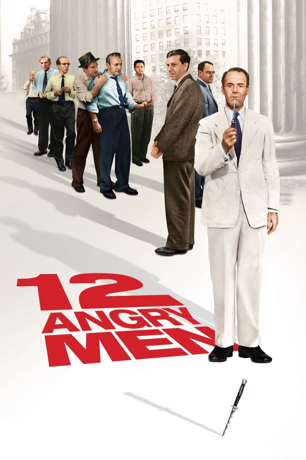12 Angry Men Courthouse Poster | Jury Cast Print - Movies & TV Poster