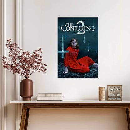 The Conjuring 2 Movie Poster | Janet Among Crosses - Movies & TV Poster