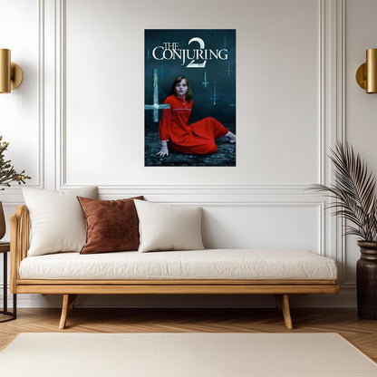 The Conjuring 2 Movie Poster | Janet Among Crosses - Movies & TV Poster