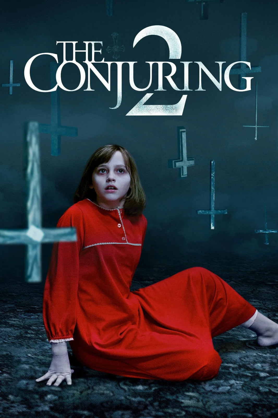 The Conjuring 2 Movie Poster | Janet Among Crosses - Movies & TV Poster