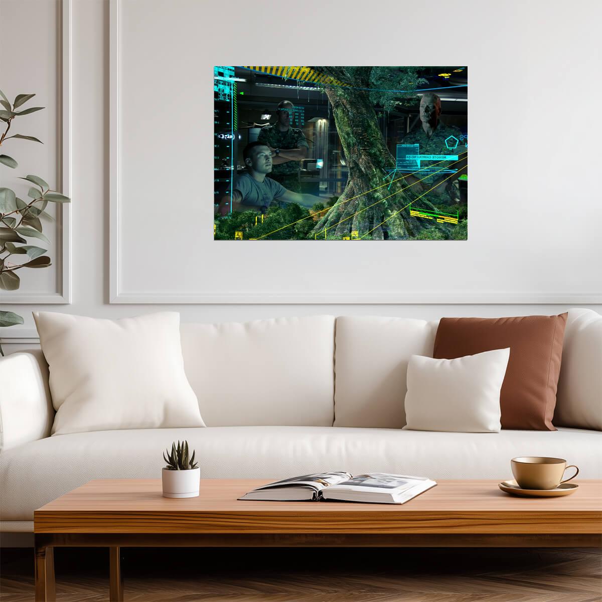 Avatar 2009 Movie Poster | Humans Studying the Hometree - Movies & TV Poster