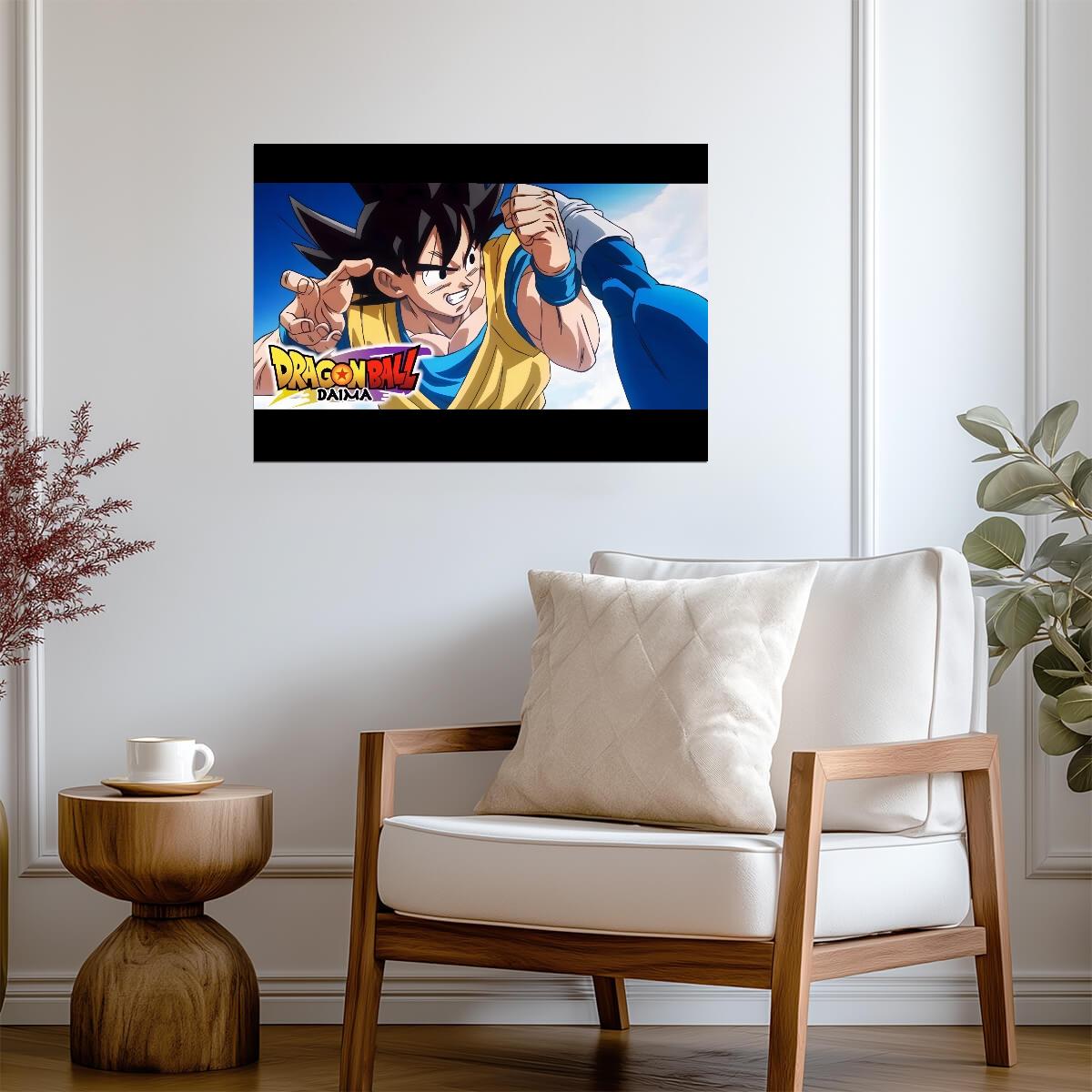 Dragon Ball Daima Poster | Goku and Goku Mini Collage - Anime Poster