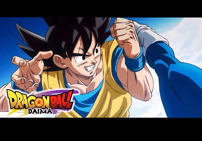 Dragon Ball Daima Poster | Goku and Goku Mini Collage - Anime Poster