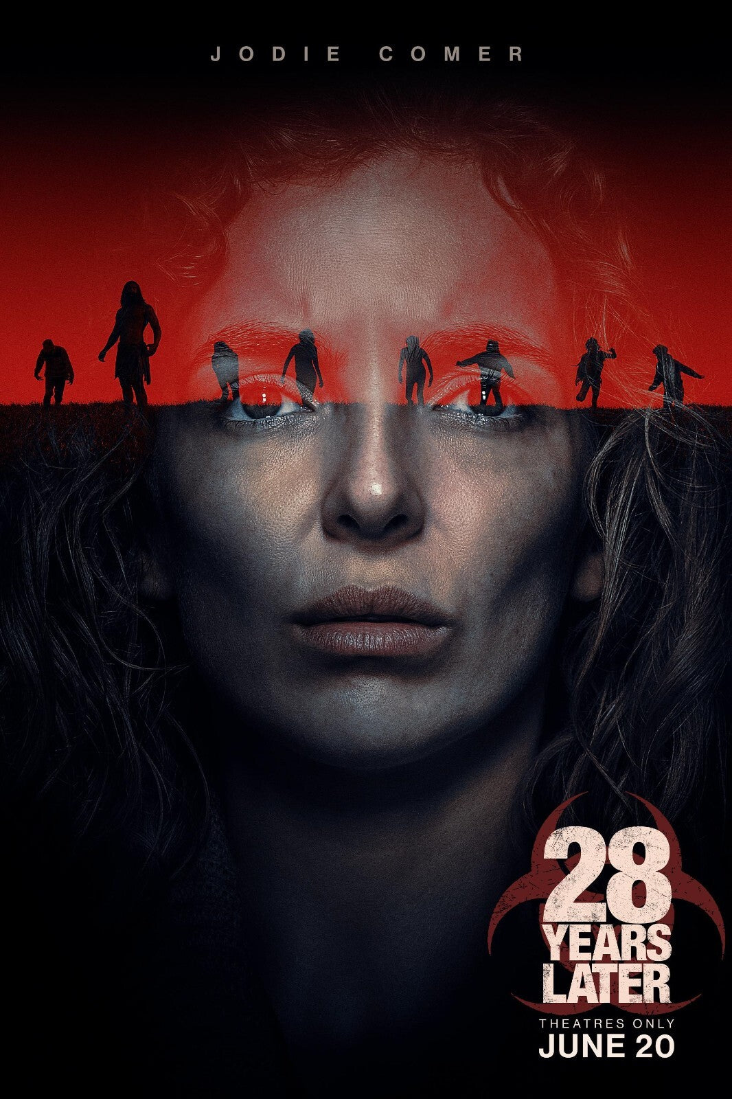28 Years Later Poster | Jodie Comer as Isla | Horror Movie Portrait - Movies & TV Poster