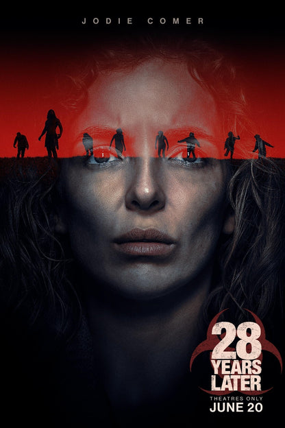 28 Years Later Poster | Jodie Comer as Isla | Horror Movie Portrait - Movies & TV Poster
