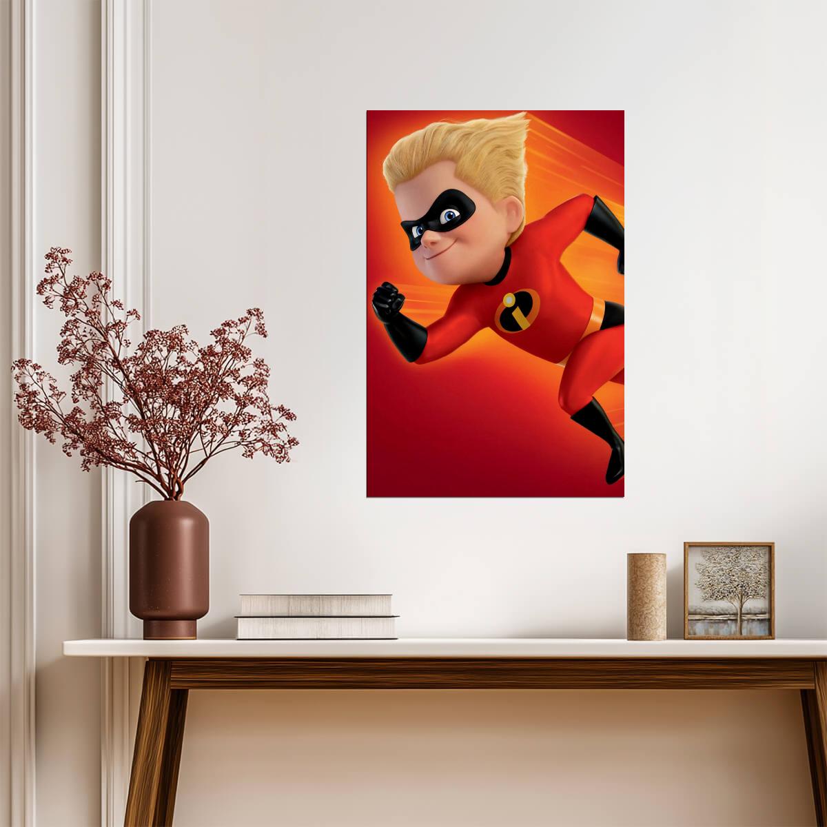 Incredibles 2 Movie Poster | Dash Running - Movies & TV Poster