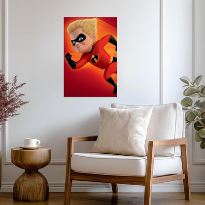 Incredibles 2 Movie Poster | Dash Running - Movies & TV Poster