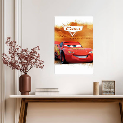 Cars 2006 Movie Poster | Desert Illustration - Movies & TV Poster