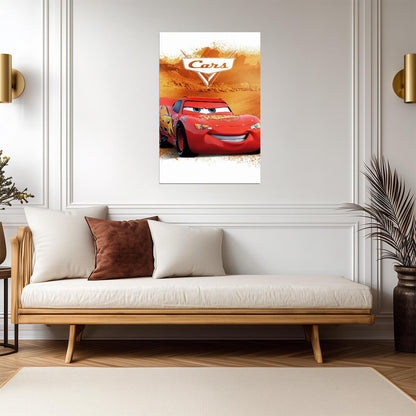 Cars 2006 Movie Poster | Desert Illustration - Movies & TV Poster