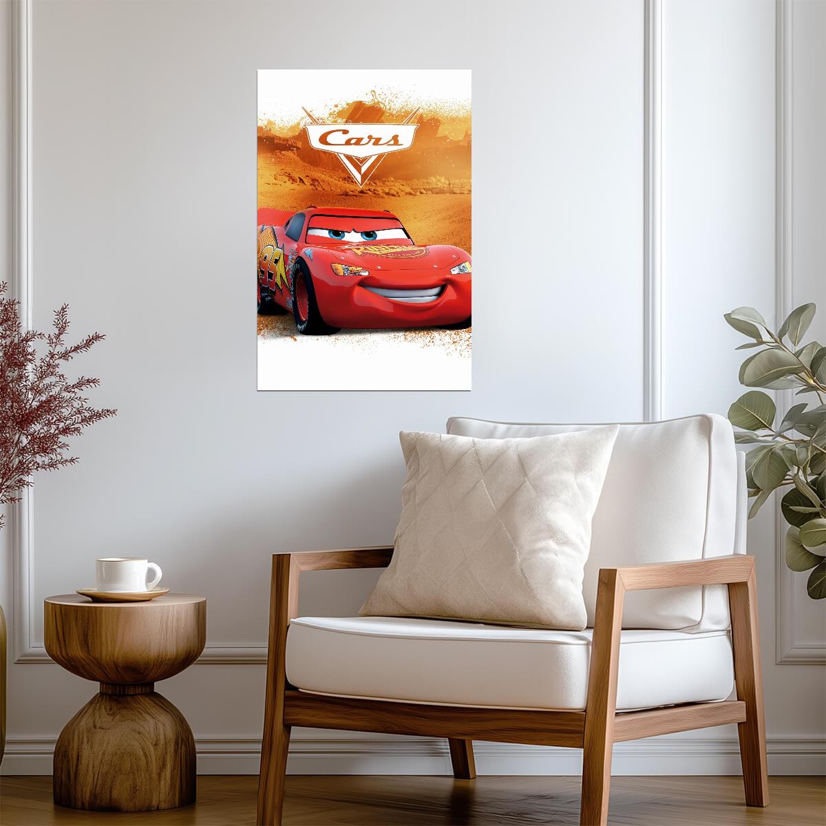 Cars 2006 Movie Poster | Desert Illustration - Movies & TV Poster