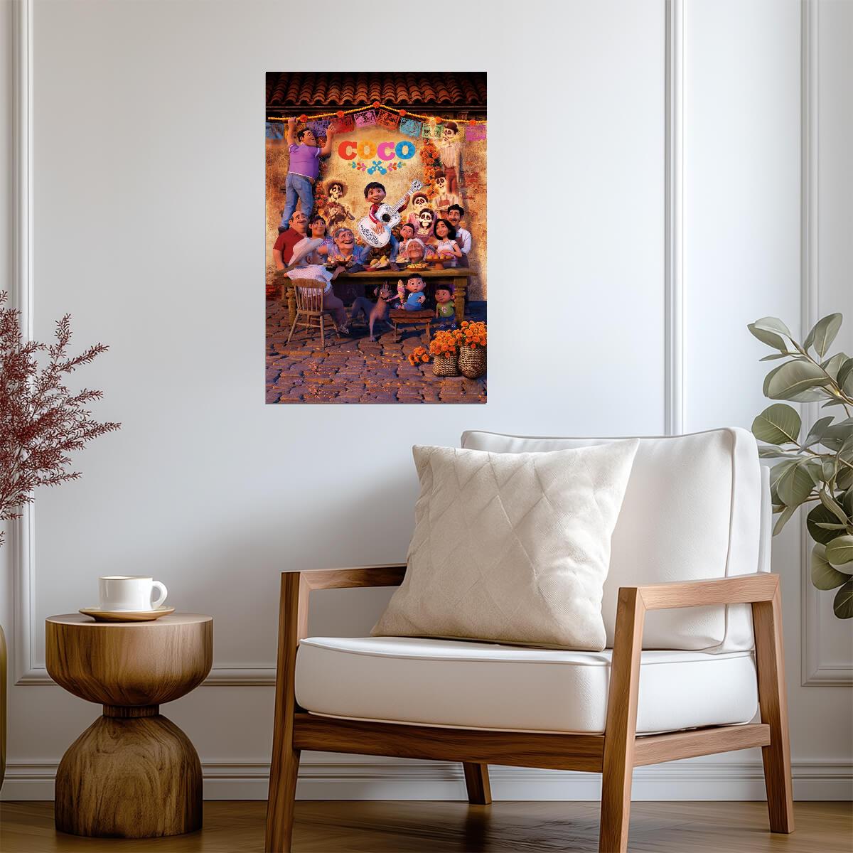 Coco 2017 Movie Poster | Rivera Family Courtyard - Movies & TV Poster