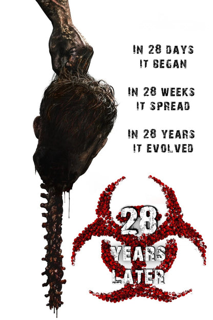 28 Years Later Poster | Severed Head and Biohazard Horror Art - Movies & TV Poster