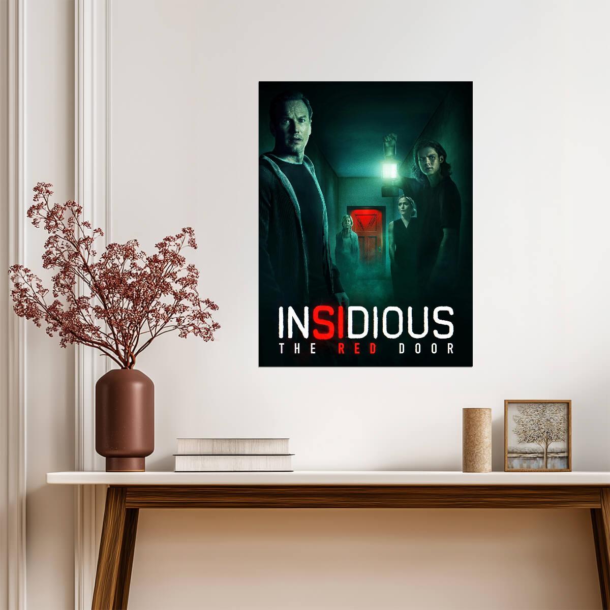 Insidious The Red Door Movie Poster | Josh and Dalton Lambert - Movies & TV Poster
