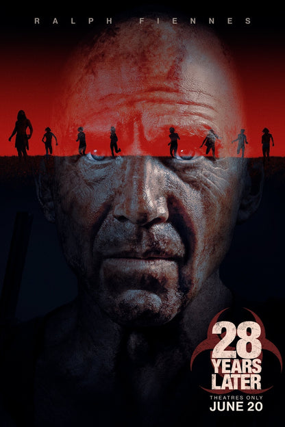 28 Years Later Poster | Ralph Fiennes as Dr. Kelson | Horror Movie Portrait - Movies & TV Poster