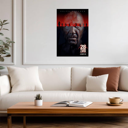 28 Years Later Poster | Ralph Fiennes as Dr. Kelson | Horror Movie Portrait - Movies & TV Poster