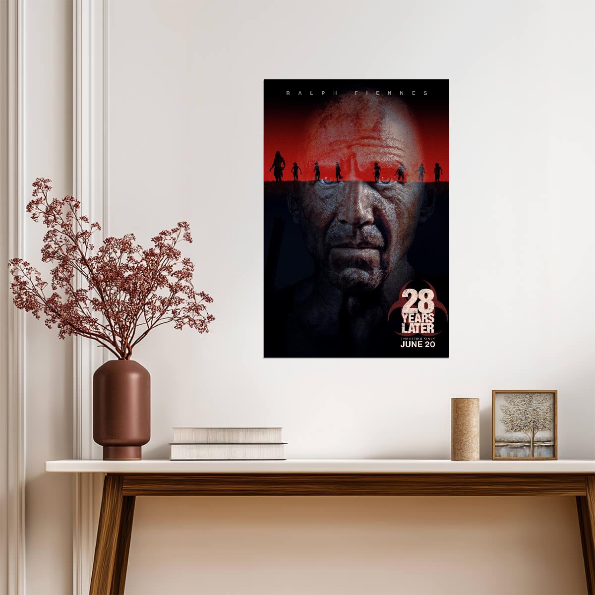 28 Years Later Poster | Ralph Fiennes as Dr. Kelson | Horror Movie Portrait - Movies & TV Poster