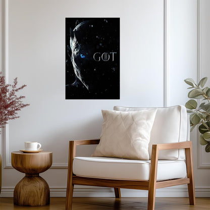 Game of Thrones Poster | The Night King's Blue Eye - Movies & TV Poster